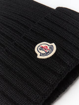 Moncler - Berretto Tricot Beanie in Black