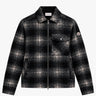 Moncler - Plaid Shirt Jakcet in Black