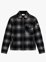 Moncler - Plaid Shirt Jakcet in Black