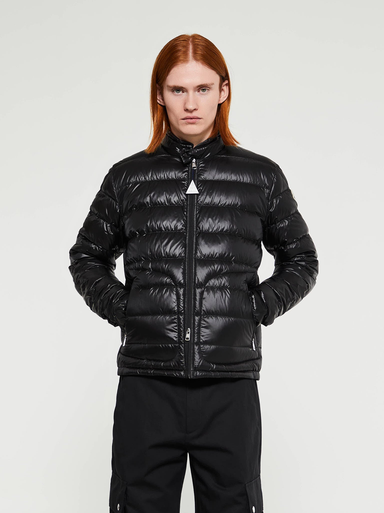 Acorus Short Down Jacket in Black