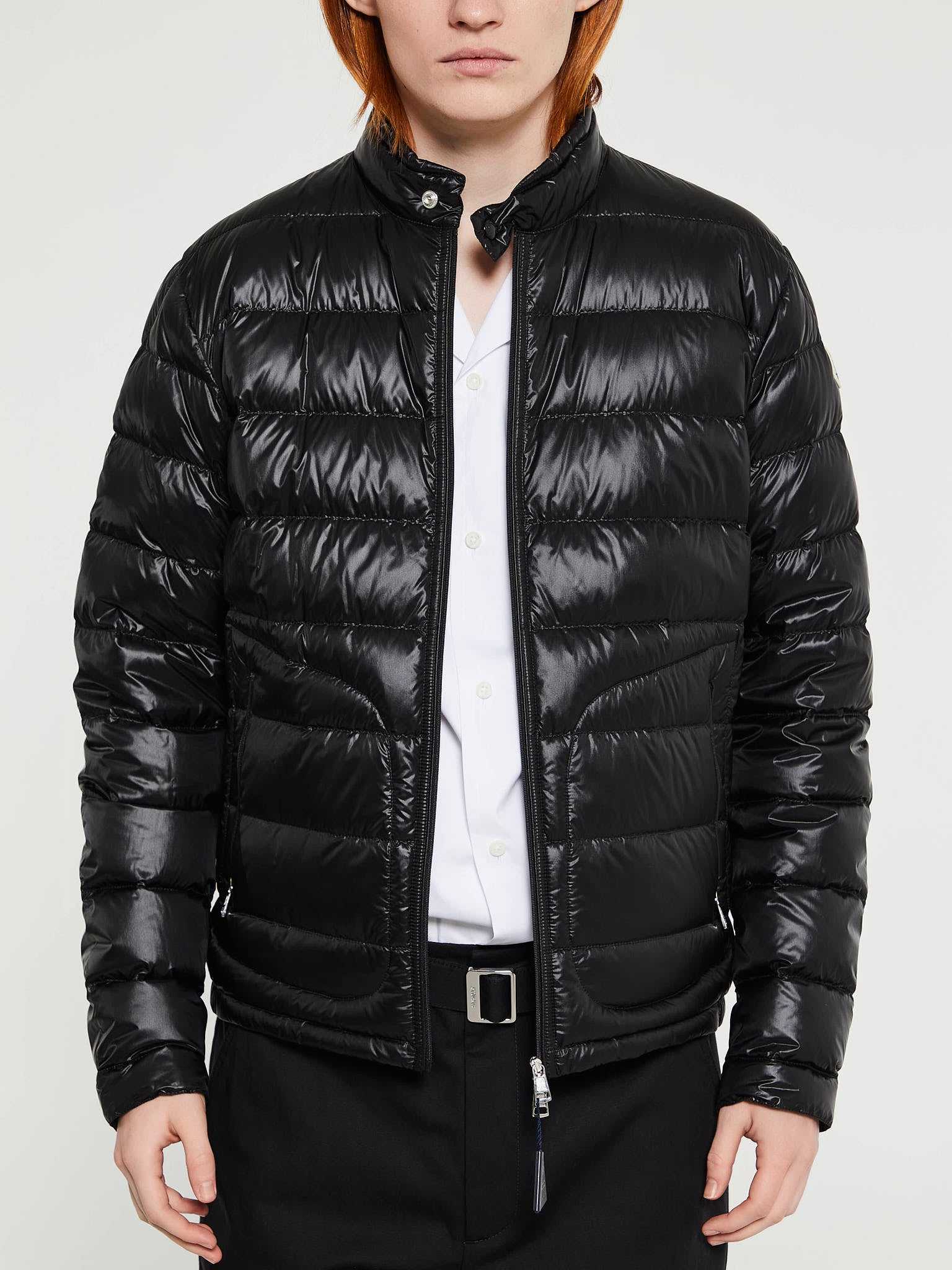 Acorus Short Down Jacket in Black