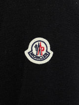 Moncler - Padded Wool Cardigan in Black