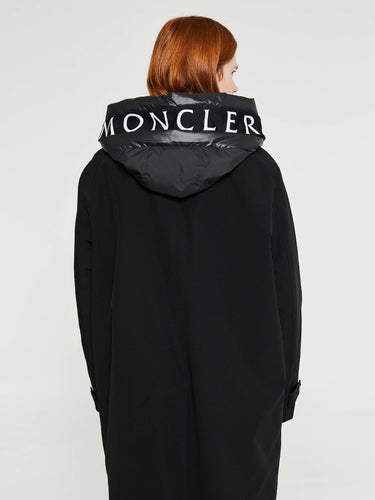 Moncler - Miroir Long Parka Jacket in Black