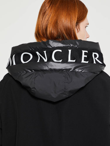 Moncler - Miroir Long Parka Jacket in Black