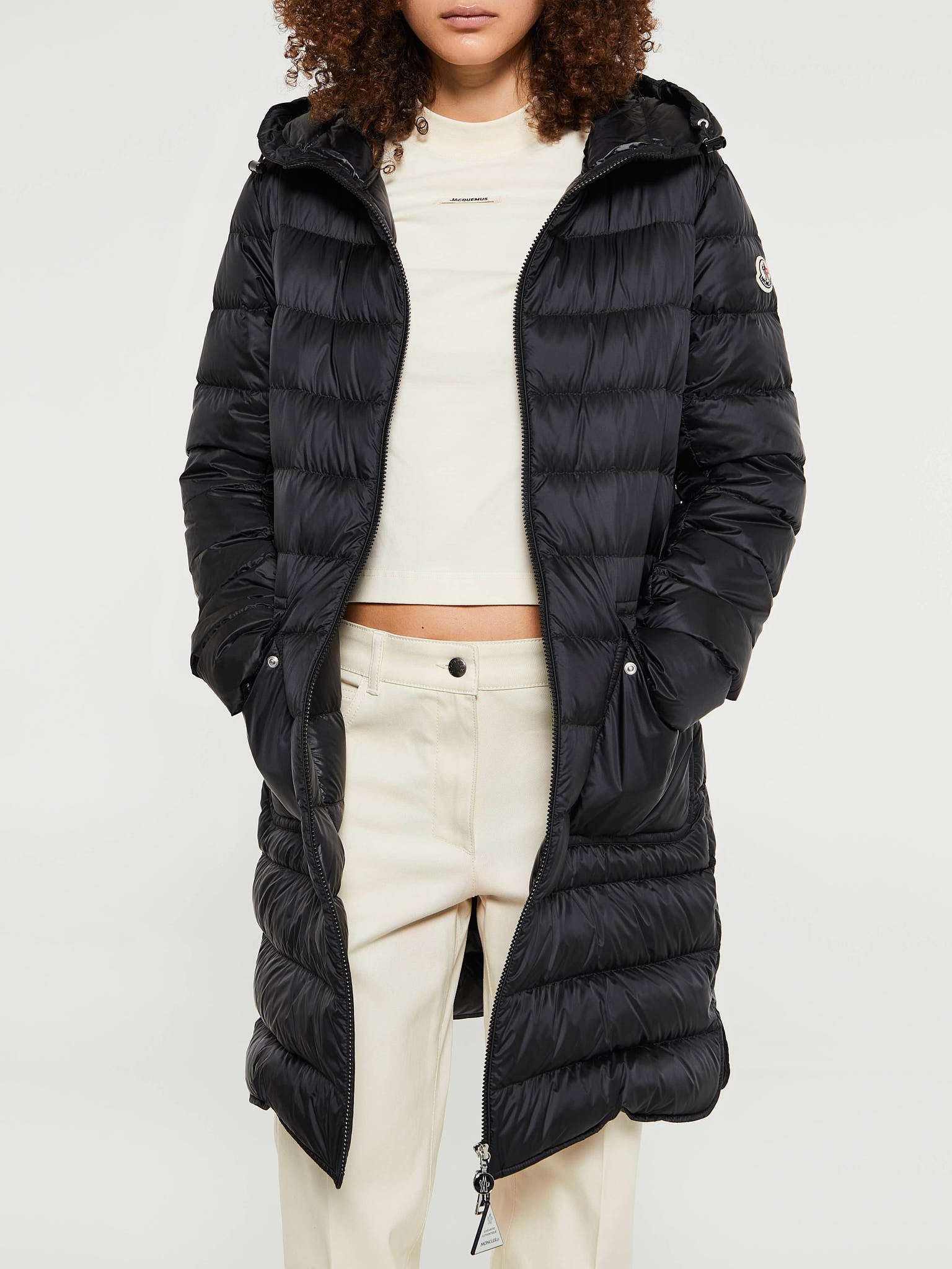 Moncler - Sedan Long Parka Jacket in Black