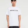 Moncler - Logo Printed T-Shirt in White