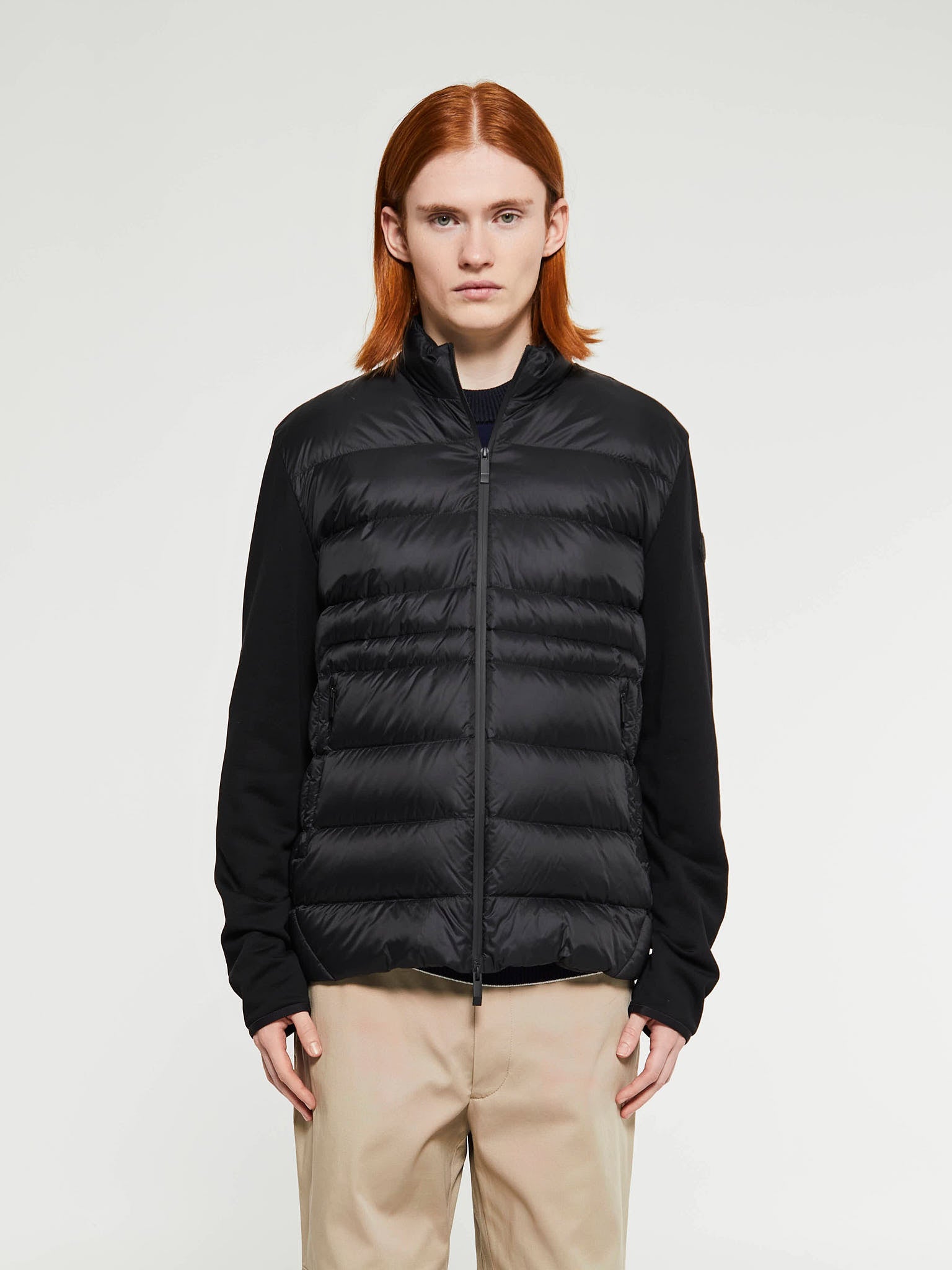 Moncler - Zip Up Cardigan in Black