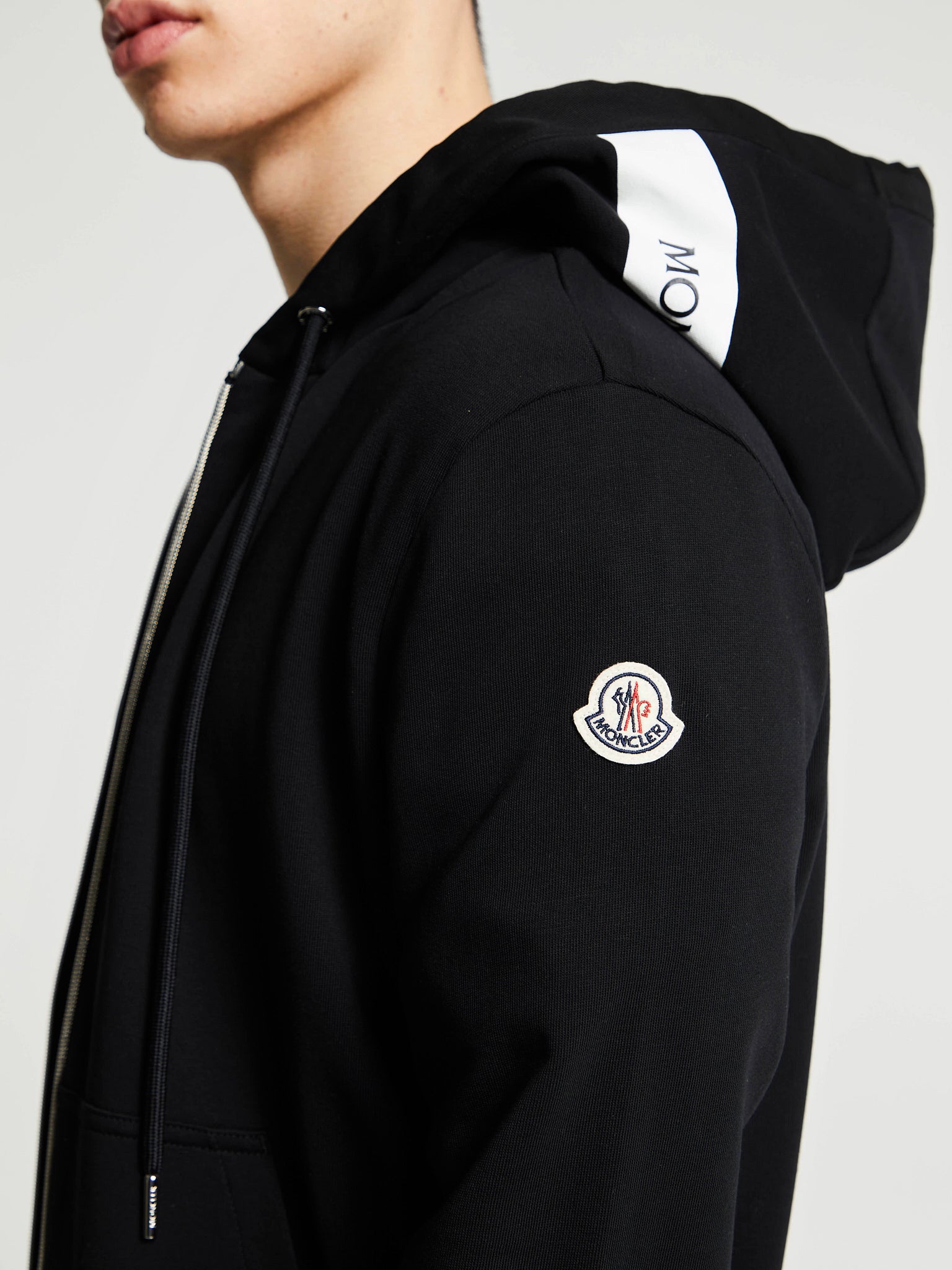 Moncler - Zip up Cardigan in Black