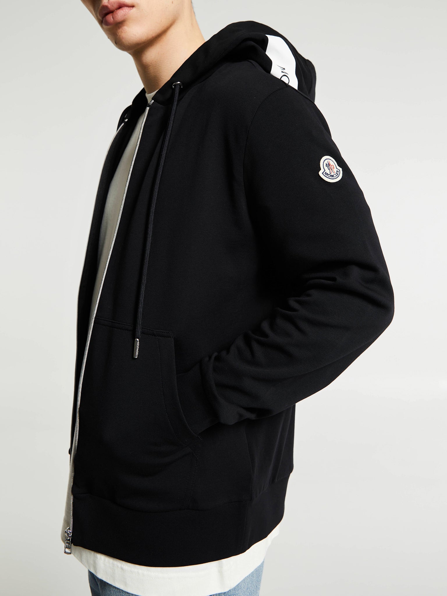 Moncler - Zip up Cardigan in Black