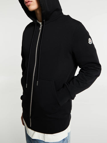 Moncler - Zip up Cardigan in Black