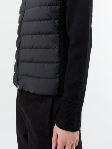 Moncler - Cardigan Tricot in Black