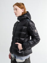 Moncler - Glesse Hooded Short Down Jacket in Black