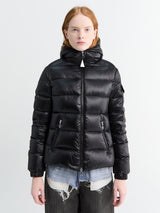 Moncler - Glesse Hooded Short Down Jacket in Black