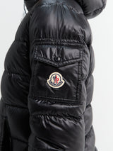 Moncler - Glesse Hooded Short Down Jacket in Black