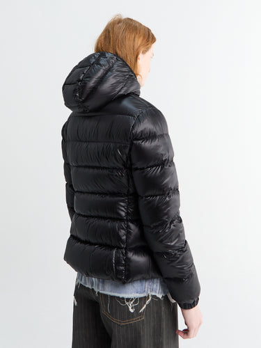 Moncler - Glesse Hooded Short Down Jacket in Black