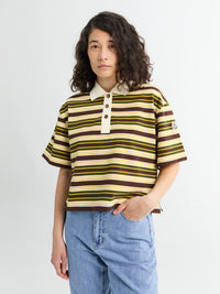Moncler - Ss Polo in Pastel Brown