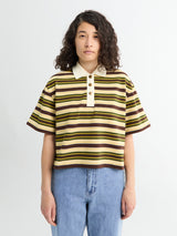 Moncler - Ss Polo in Pastel Brown