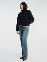 Moncler - Down Cardigan Jacket in Dark Blue