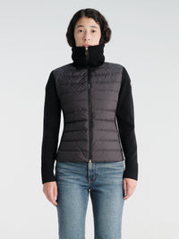 Moncler - Down Cardigan Jacket in Black