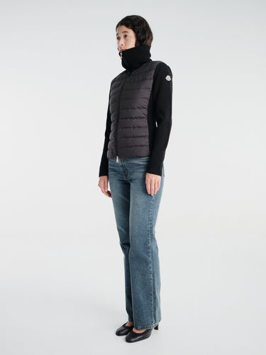 Moncler - Down Cardigan Jacket in Black