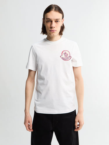 Moncler - Logo Cotton T-Shirt in White