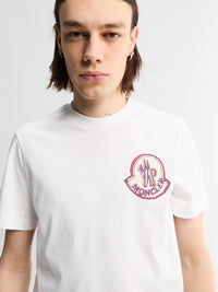 Moncler - Logo Cotton T-Shirt in White