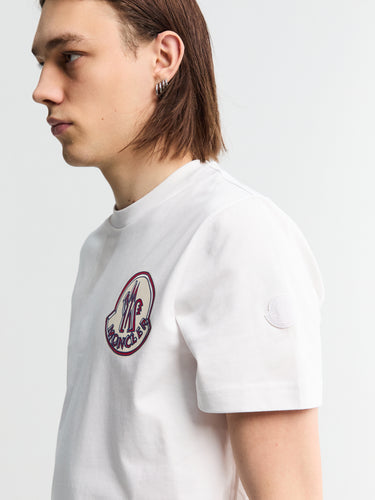 Moncler - Logo Cotton T-Shirt in White