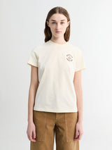 Moncler - Logo T-Shirt in Off-White