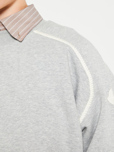 Moncler - Embroidered Sweatshirt in Grey