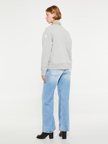 Moncler - Embroidered Sweatshirt in Grey
