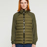 Moncler - Viaur Short Down Jacket in Army Green