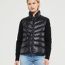 Moncler - Padded Wool Cardigan in Black