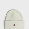 Moncler - Wool Beanie in White