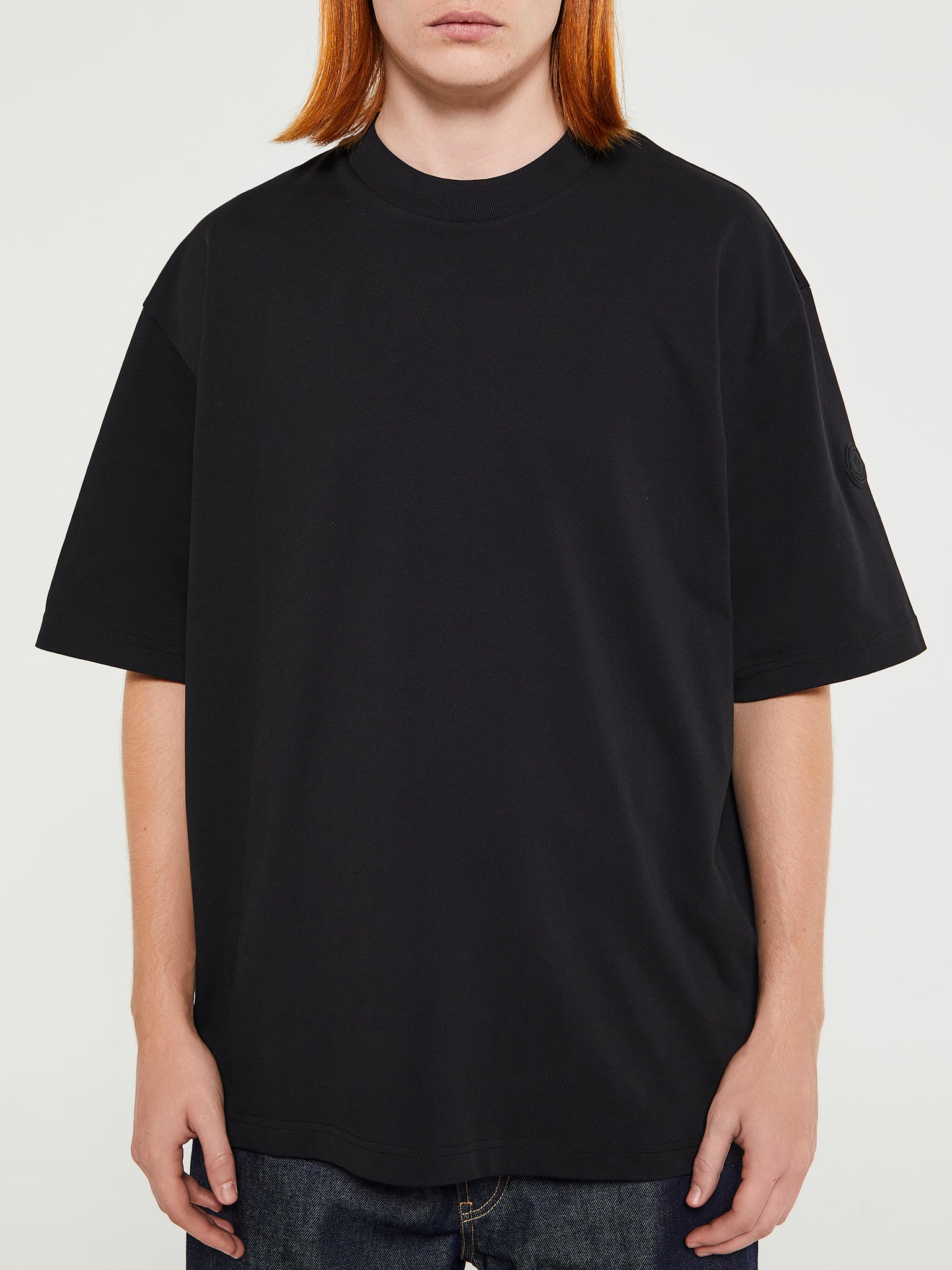 Moncler - Shortsleeved T-Shirt in Black