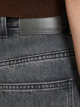 Moncler - Cropped Jeans in Grey