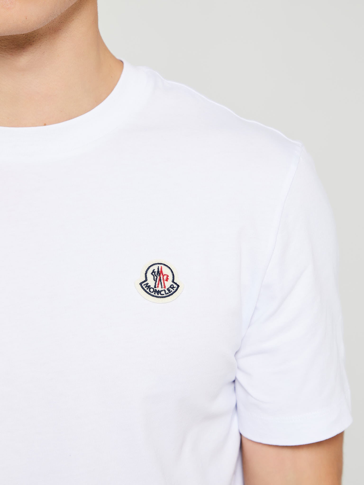 Moncler - T-Shirt in White