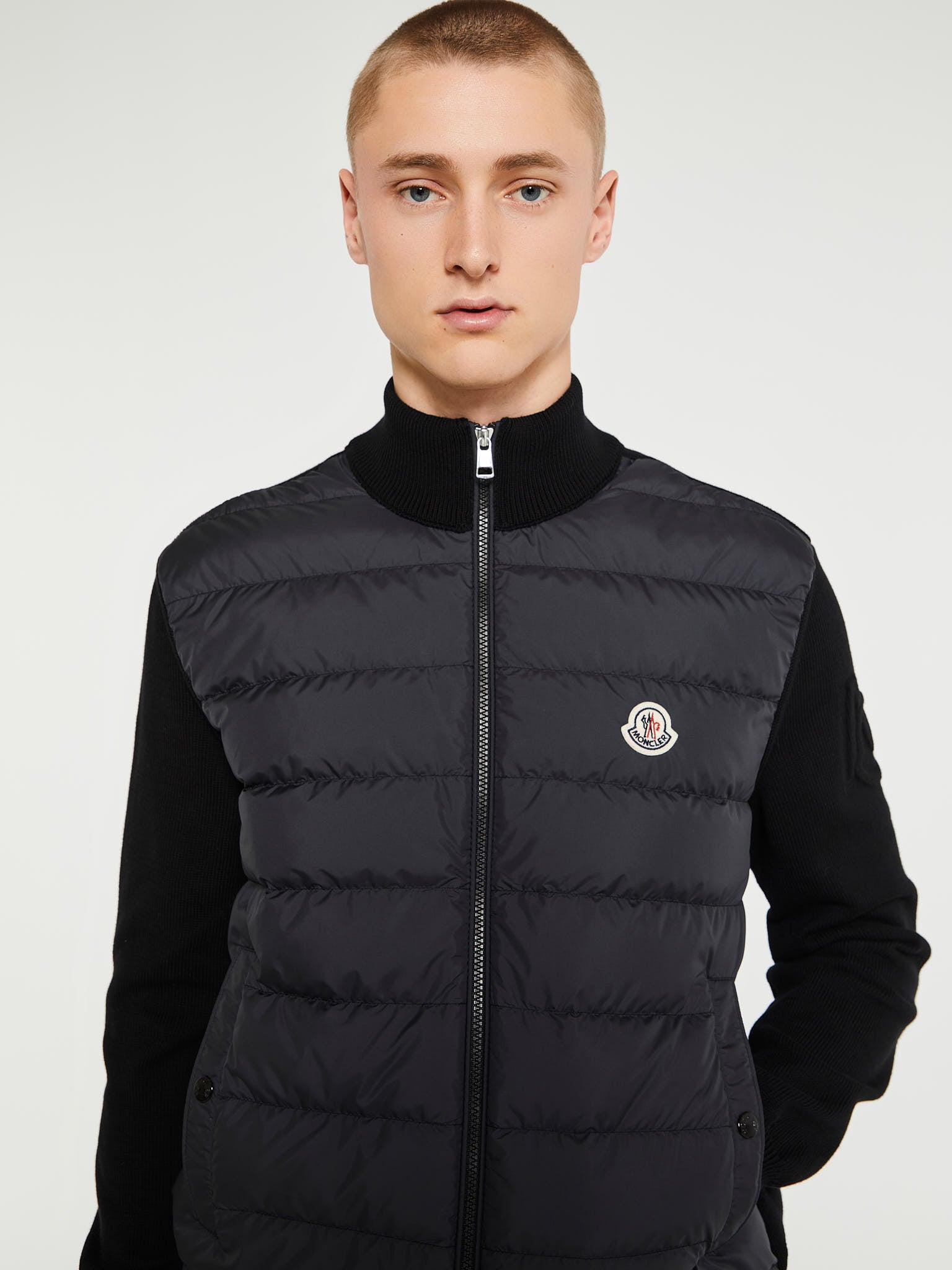 Moncler cardigan outlet black