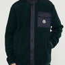 Moncler - Zip Up Cardigan in Green and Blue