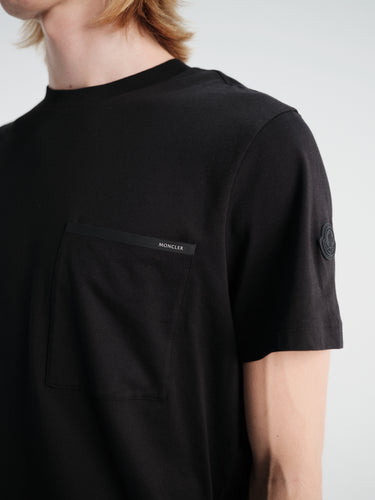 Moncler - Shortsleeved T-Shirt in Black