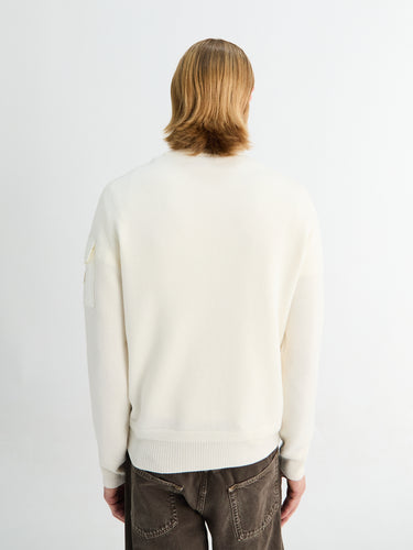 Moncler - Crew Neck in Natural