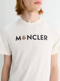 Moncler - Shortsleeve T-Shirt in Natural