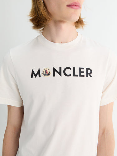Moncler - Shortsleeve T-Shirt in Natural