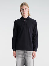 Moncler - Longsleeved Polo in Blue