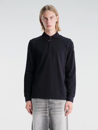 Moncler - Longsleeved Polo in Blue