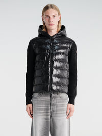 Moncler - Down Cardigan in Black