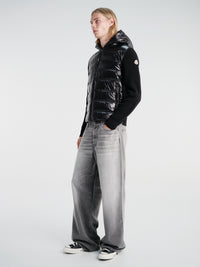 Moncler - Down Cardigan in Black