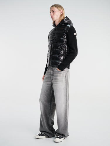 Moncler - Down Cardigan in Black