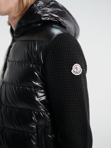 Moncler - Down Cardigan in Black