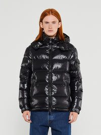 Moncler - Moncler Maya Short Down Jacket in Black