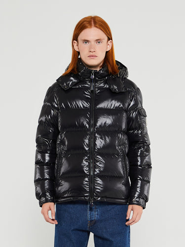 Moncler - Moncler Maya Short Down Jacket in Black